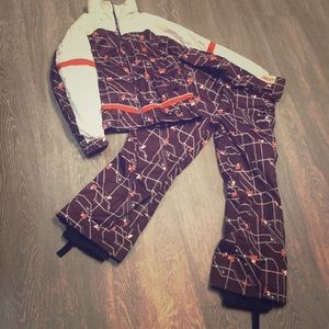 Kids Spyder snow suit